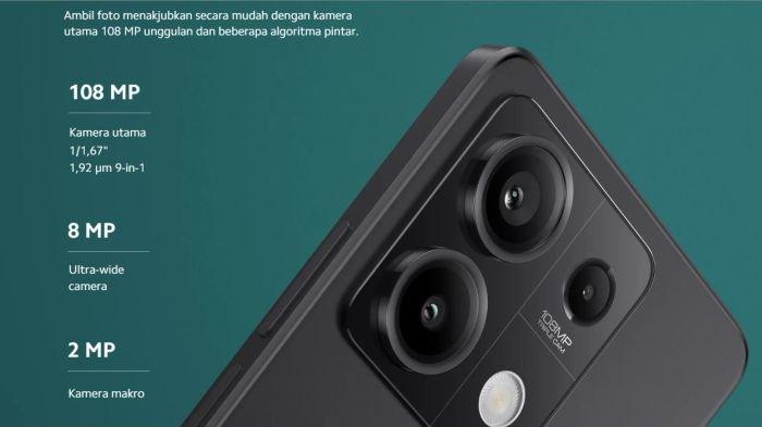 Spesifikasi kamera Redmi Note 13 5G