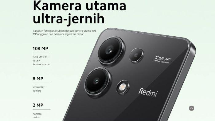 Spesifikasi kamera Redmi Note 13