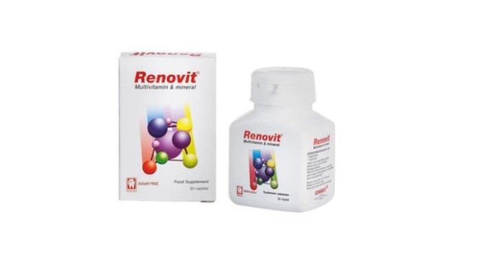 Renovit Multivitamin & Mineral Botol 30 Kandungan Lengkap untuk Sehat