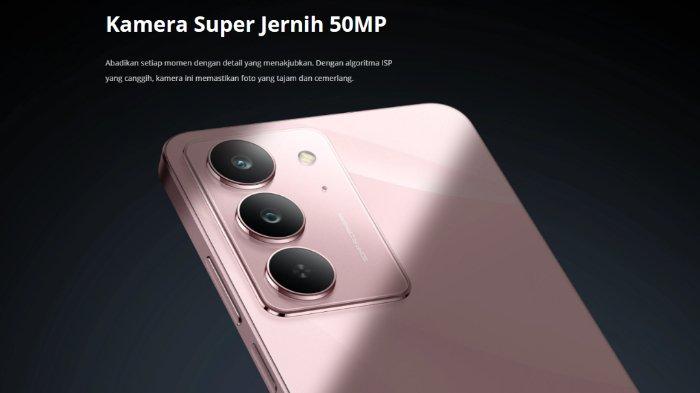 resolusi kamera realme C75x