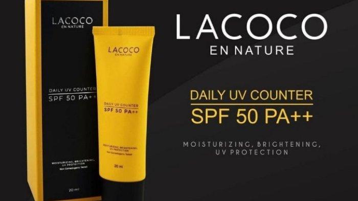 Review LACOCO Daily UV Counter SPF 50 PA++, sunscreen yang ringan dan mampu melindugi kulit dari sinar UV serta mencegah penuaan kulit.