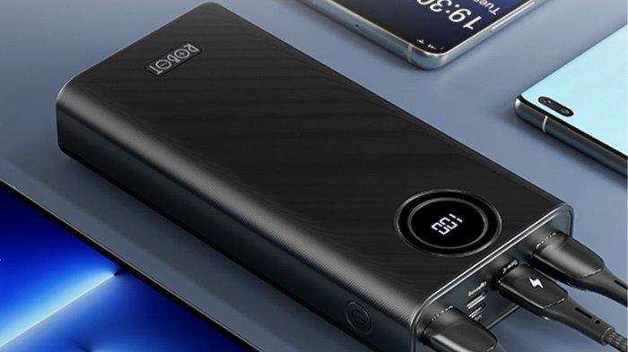 Ilustrasi powerbank yang sering diisi ulang