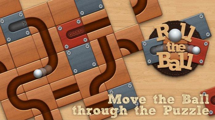 Roll the Ball - slide puzzle merupakan game asah otak garapan BitMango