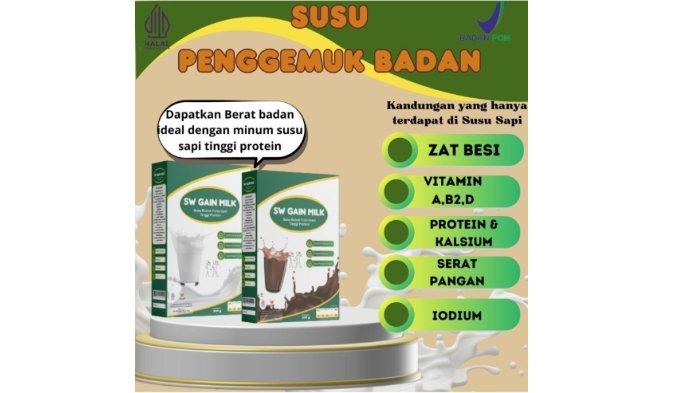 Susu penambah berat badan S WEIGHT GAIN MILK