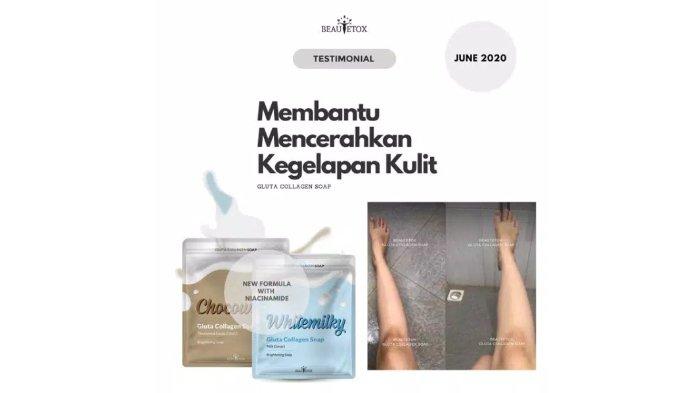 Sabun Pemutih dari Beautetox Gluta Collagen Soap