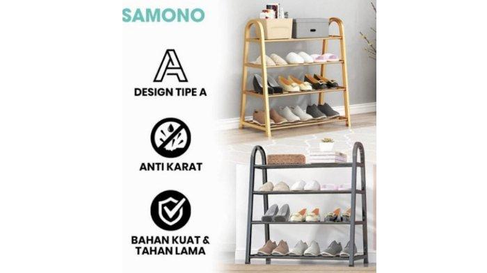 SAMONO Rak Sepatu 4 Susun SSR-003