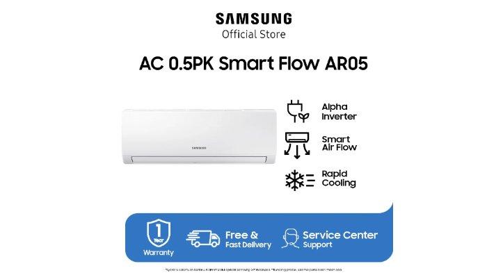 SAMSUNG AC 1/2 PK AR05TGHQASINSE