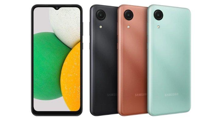 Desain SAMSUNG Galaxy A03 Core