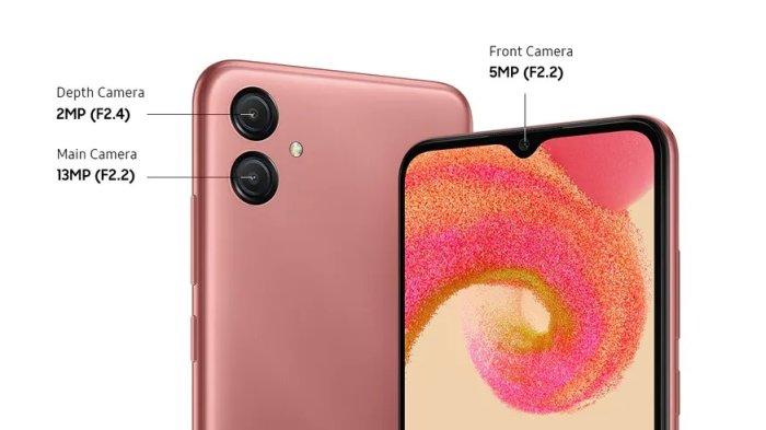 Spesifikasi kamera SAMSUNG Galaxy A04e