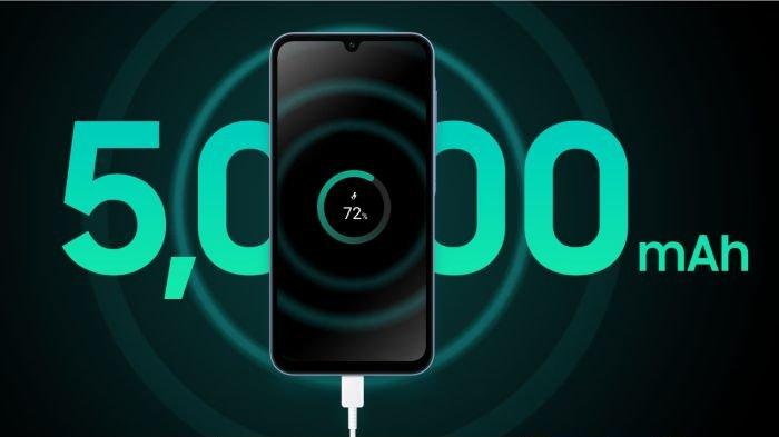 SAMSUNG Galaxy A15 punya baterai 5000 mAh yang didukung fast charging 25 watt