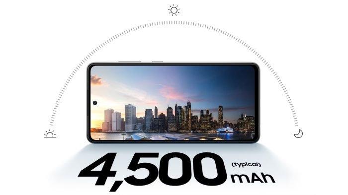 SAMSUNG Galaxy A52 didukung baterai 4500 mAh