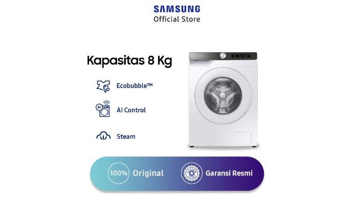 SAMSUNG Mesin Cuci Front Loading WW80T504DTT/SE