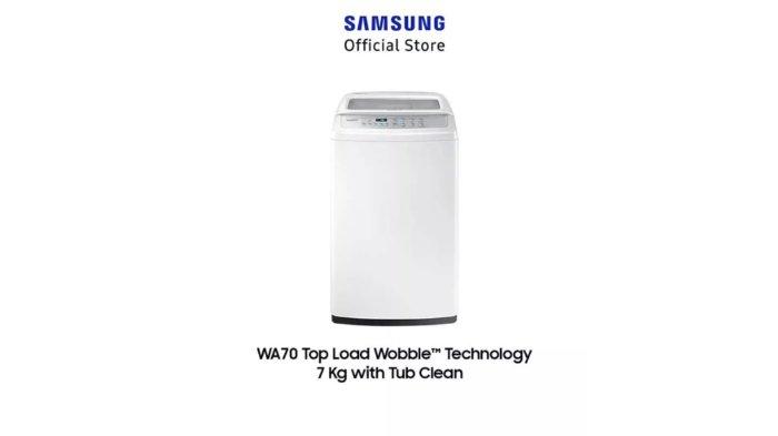 SAMSUNG Mesin Cuci Top Loading 7 Kg WA70H4200SW/SE.