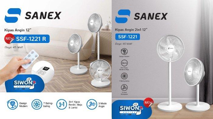 Sanex Kipas Angin Siwon SSF-1221 R