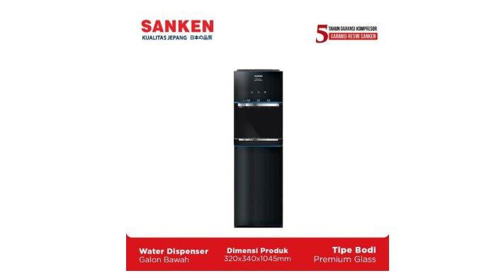 SANKEN Dispenser Bottom Loading HWD-C590G-BK