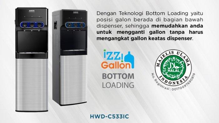 Sanken Dispenser Galon Bawah HWD-C533IC