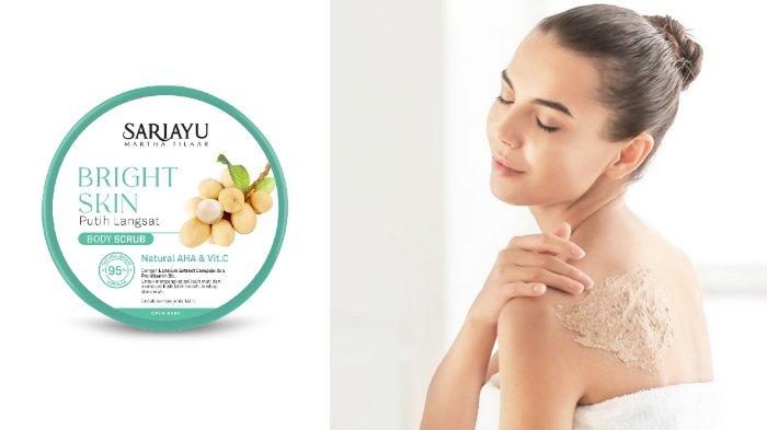 SARIAYU Bright Skin Putih Langsat Body Scrub