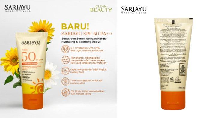 SARIAYU SPF 50 PA+++ Sunscreen Serum 30 gram.