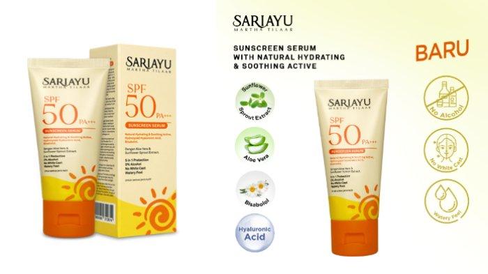 SARIAYU SPF 50 PA+++ Sunscreen Serum 30 gram.