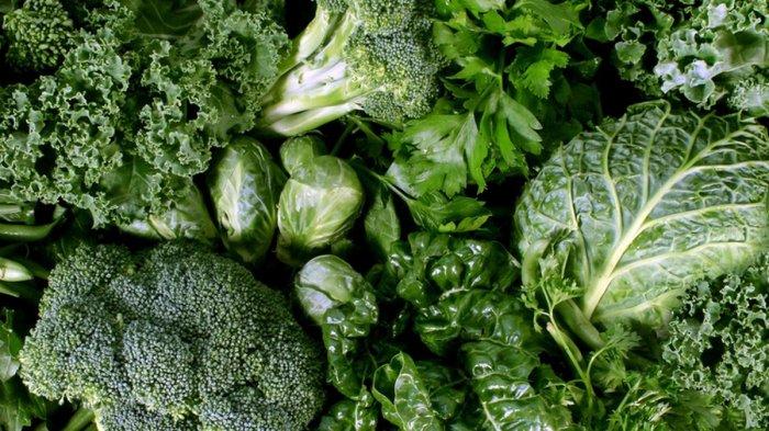 Sayur hijau mengandung kolagen