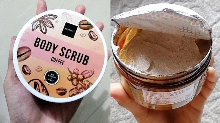 SCARLETT Whitening Body Scrub Coffee