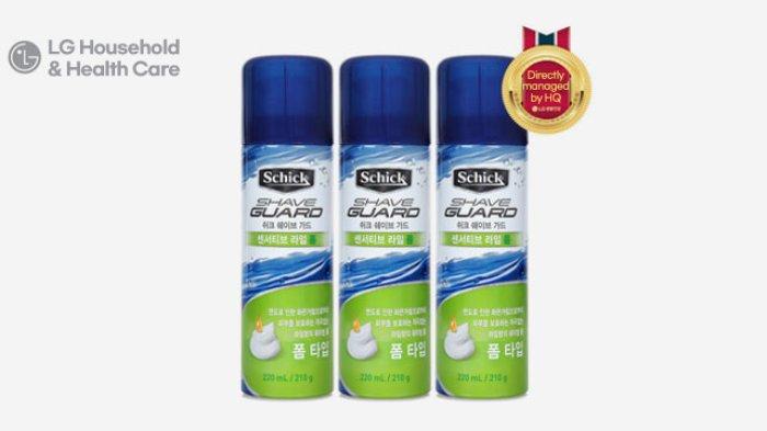 Schick Shave Guard Foam Sensitive Lime