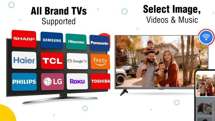 Aplikasi Screen Mirroring - TV Cast untuk menghubungkan HP ke Smart TV