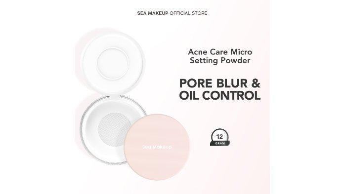 Sea Makeup Acne Care Micro Translucent Setting Powder 12 gram.