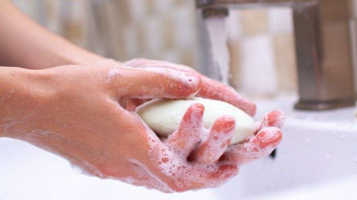 Sebelum dan sesudah digunakan sebaiknya sabun batang dicuci terlebih dahulu untuk meminimalisir kuman yang menempel di permukaannya.
