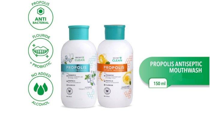 SECRET CLEAN Propolis Antiseptic Mouthwash 