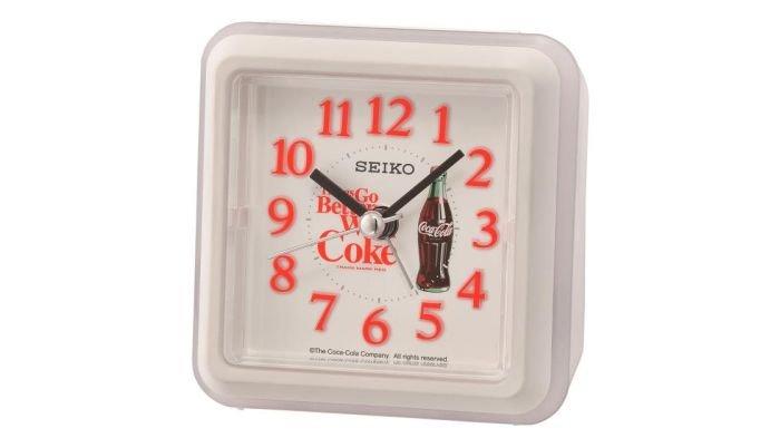 Desain jam weker SEIKO QHE906W