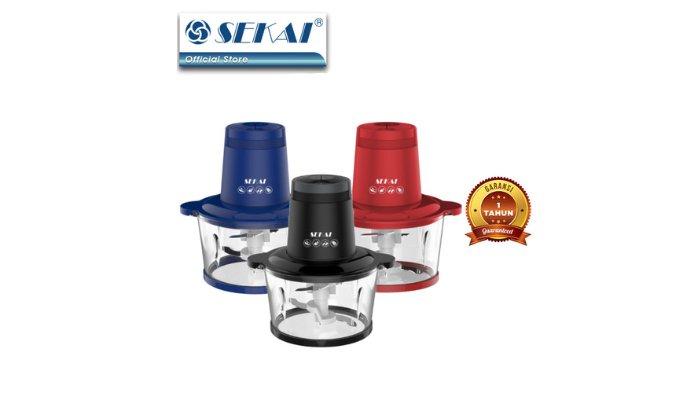 SEKAI Blender Chopper CP 5052 terbuat dari material plastik berkualitas dengan desain elegan.