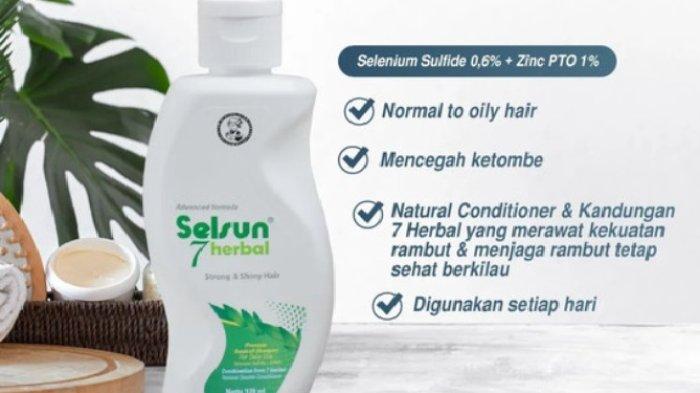 Selsun Shampoo Anti Dandruff 7 Herbal