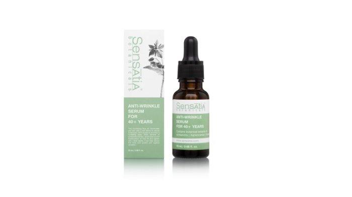 SensAtiA Botanicals Anti-Wrinkle Serum for 40+ Years