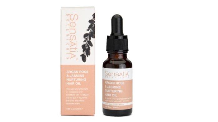 SensAtiA Botanicals Argan Rose and Jasmine Nurturing Hair Oil
