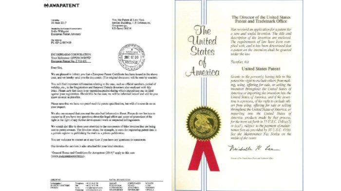 Sertifikat penghargaan Logically Skin