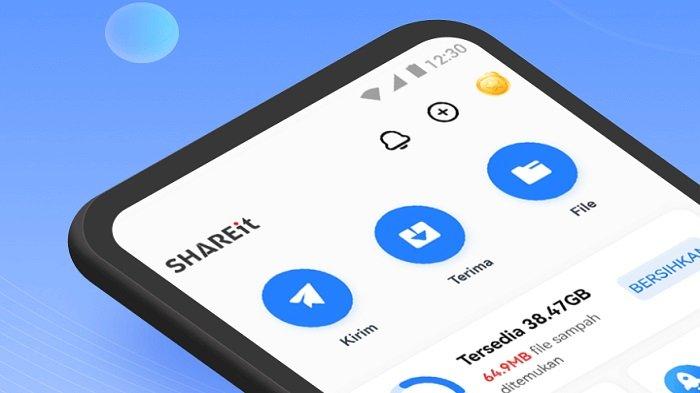 Ilustrasi aplikasi SHAREit