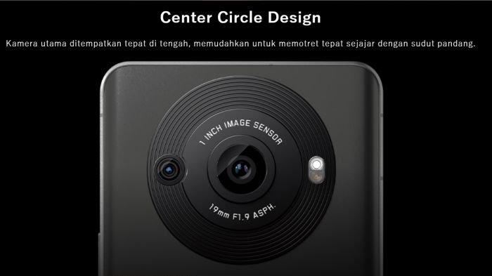 Kamera belakang SHARP AQUOS R8s Pro