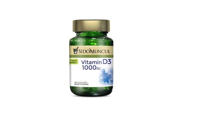 Sido Muncul Vitamin D3 1000 IU