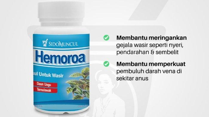 SIDOMUNCUL Natural Herbal Hemoroa