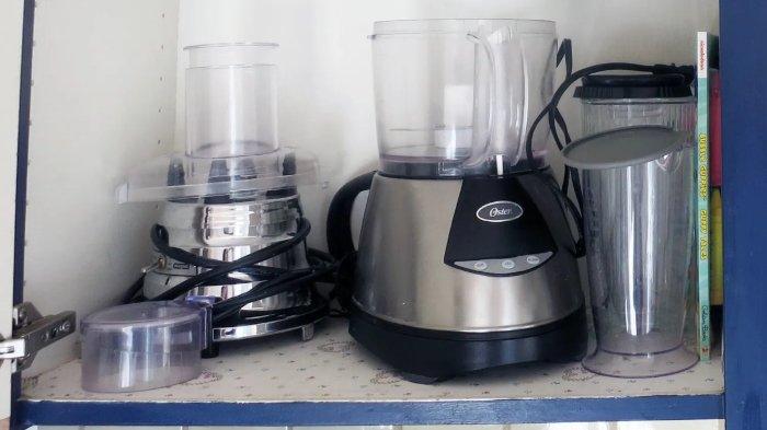Simpan food processor dengan baik dan jauhkan dari tempat lembap