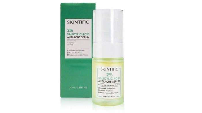 SKINTIFIC 2 persen Salicylic Acid Anti Acne Serum 20ml -Jerawat