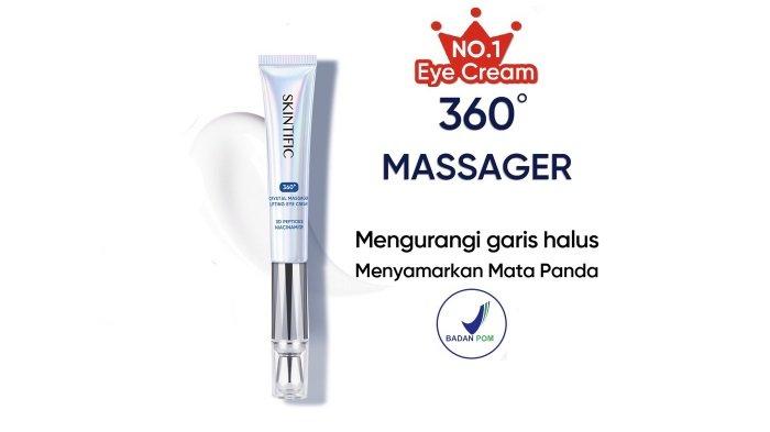 SKINTIFIC 360 Crystal Massager Lifting Eye Cream