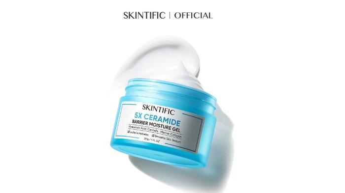 Skincare mengandung ceramide.
