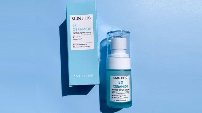 Skincare yang mengandung ceramide bisa membantu mengatasi masalah jerawat.