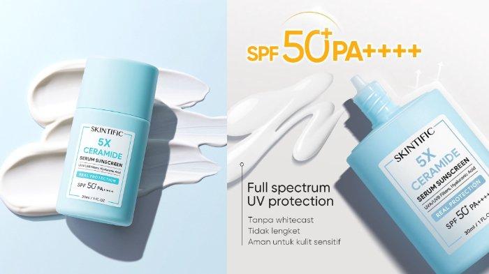SKINTIFIC 5X Ceramide Serum Sunscreen SPF50 PA++++