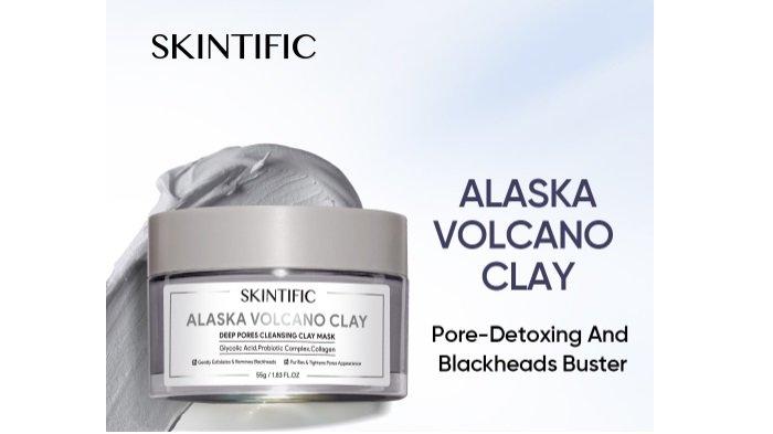 SKINTIFIC Alaska Volcano Clay Mask Deep Pores Cleansing Mud Mask