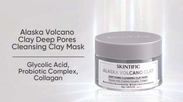 SKINTIFIC Alaska Volcano Deep Pores Cleansing Clay Mask 