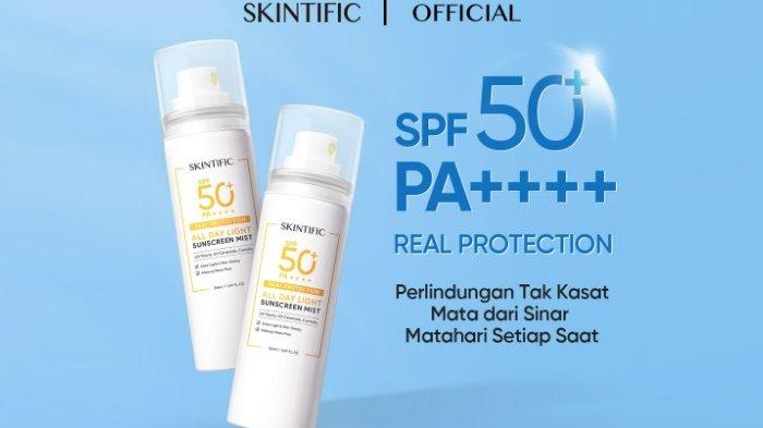SKINTIFIC All Day Light Sunscreen Spray SPF50 PA++++