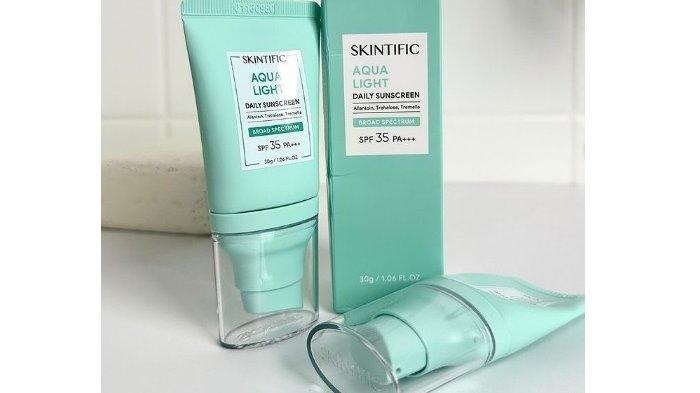 SKINTIFIC Aqua Light Texture Daily Sunscreen
